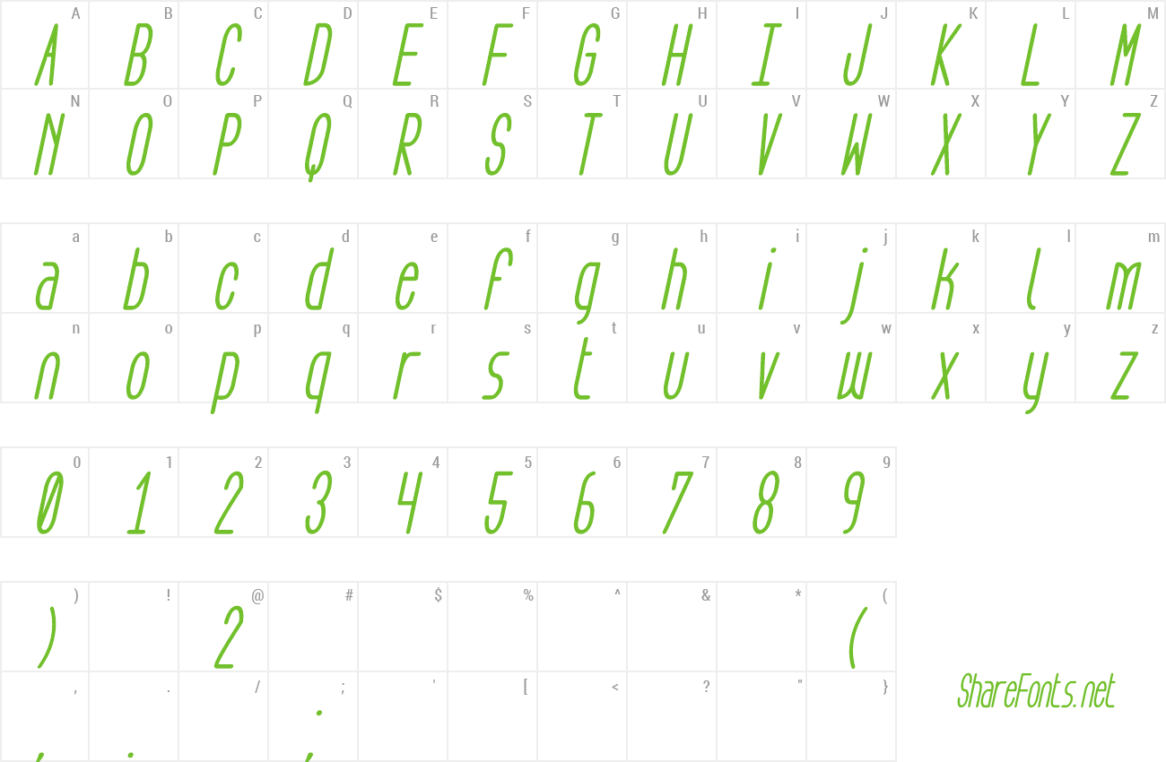 Font Aeg Flyon Now preview